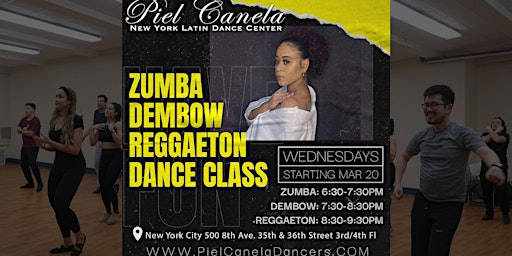 Zumba Dance Class, Open Level primary image