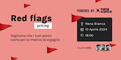 Primaire afbeelding van Red Flags — Pricing - Workshop Gratuito