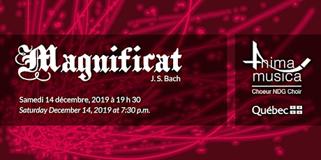 Choeur Anima Musica Choir - Magnificat J.S. Bach