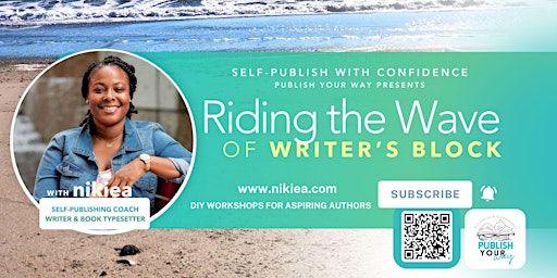 Riding the Wave of Writer's Block: Productivity Hacks for Authors primary image