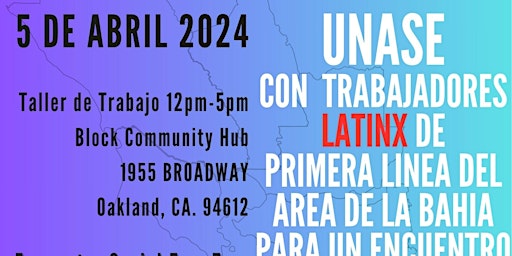 Primaire afbeelding van Bay Area Latine/x  Frontline Workers Summit on HIV