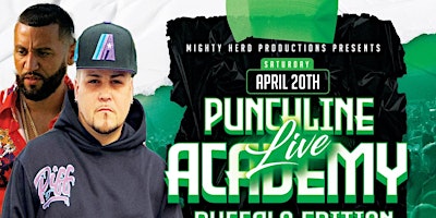 Imagem principal do evento The Punchline Academy Live w/ SHADE45’s Da Inphamus Amadeuz & Balistic Man