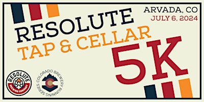 Resolute Tap & Cellar 5k event logo