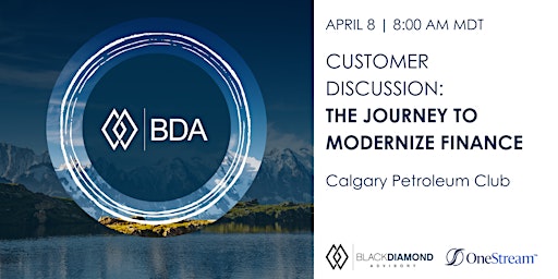 Customer Discussion: The Journey to Modernize Finance with BDA & OneStream primary image