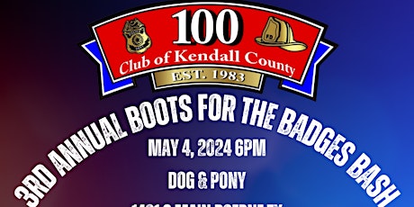 3rd Annual Boots for the Badges Bash