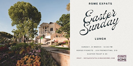 #RomeExpats: Easter Sunday Lunch | Pigneto