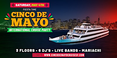 Imagem principal de Fiesta • 5 de Mayo Cruise Party celebration