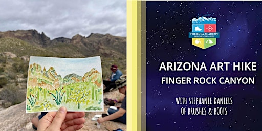 Primaire afbeelding van Arizona Art Hike with Stephanie Daniels - Finger Rock Canyon