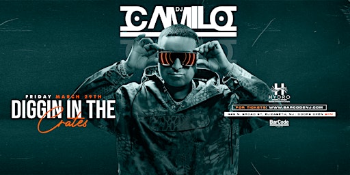 Diggin in the Crates w/ DJ Camilo | BarCode, Elizabeth, NJ  primärbild