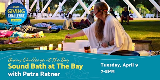 Imagem principal do evento Sound Bath at The Bay with Petra Ratner