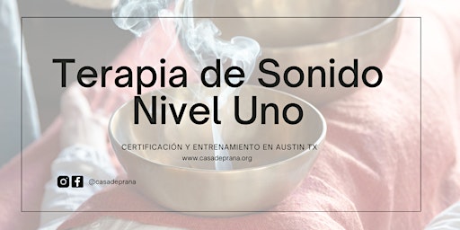 Hauptbild für Terapia de Sonido Nivel I Certificación