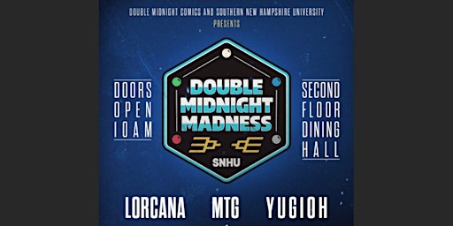 Imagem principal do evento Double Midnight Madness Lorcana $2k