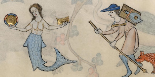 Primaire afbeelding van Medieval Mermaids – a Zoom talk by Professor Sarah Peverley