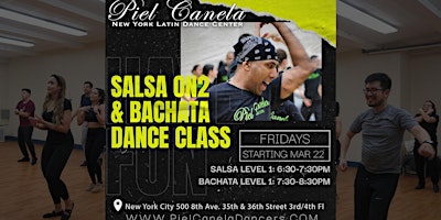 Primaire afbeelding van Salsa On2 Dance Class, Level 1, Beginner