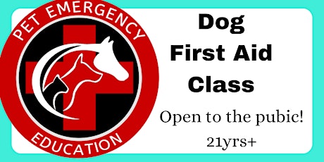 Dog First Aid Class