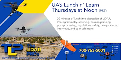 theLIDARPROs Lunch n' Learn (Comparing Sensors Part 1) primary image