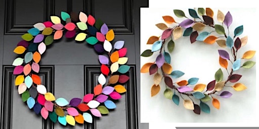 Pops of Color Wreath Class primary image