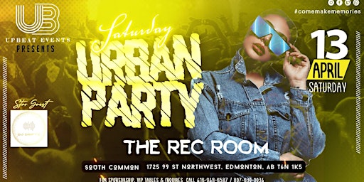 BOLLYWOOD NIGHT : URBAN PARTY - EDMONTON - HOSTED BY UPBEATS primary image