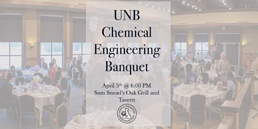 Primaire afbeelding van 2024 UNB Chemical Engineering Banquet