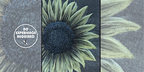 Charcoal Drawing Event "Sunflower" in Montello