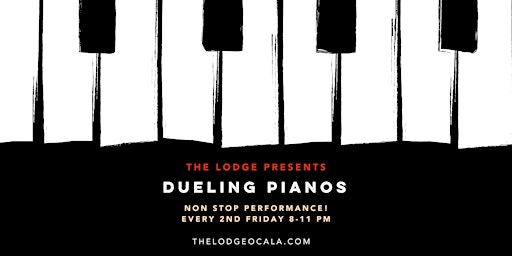 Imagem principal do evento The Lodge Ocala Presents: Dueling Pianos
