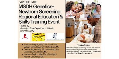 Genetics Newborn Screening Regional Education and Skills Training primary image