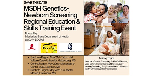 Genetics Newborn Screening Regional Education and Skills Training primary image