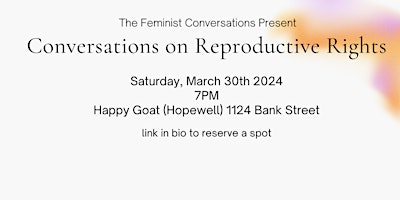 TFC Presents: Conversations on Reproductive Community Conversations primary image