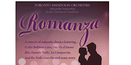 ROMANZA Presented by Toronto Mandolin Orchestra