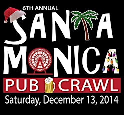 SANTA Monica Pub Crawl 2014 primary image