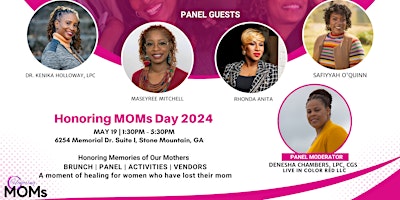 Imagen principal de Honoring M.O.M.s Day 2024