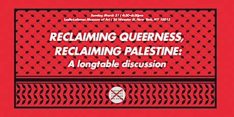 Reclaiming Queerness, Reclaiming Palestine  primärbild