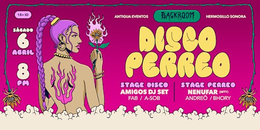 Immagine principale di DISCO PERREO / Nenufar(Mty) x Backroom Hermosillo 