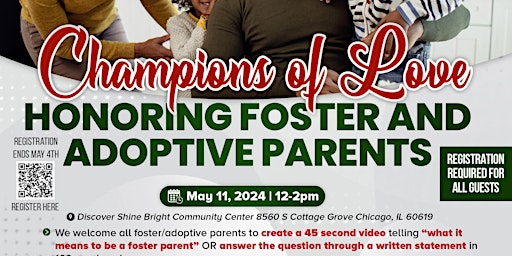 Immagine principale di Champions of Love: Honoring Foster and Adoptive Parents 