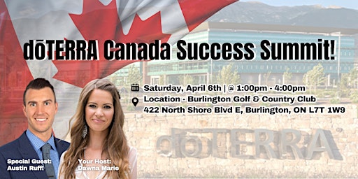 Imagem principal do evento DōTERRA Canada Success Summit!