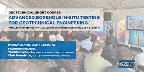 Short Course: Advanced In-situ Borehole Site Characterization