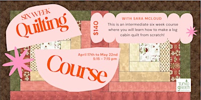 Primaire afbeelding van TGCR's Six Week Quilting Course