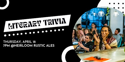 Primaire afbeelding van Trivia Night: LitFest Edition!