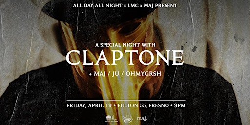 Imagen principal de CLAPTONE at Fulton 55