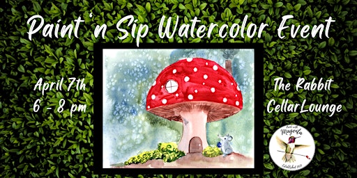 Mushroom House Paint 'n Sip primary image