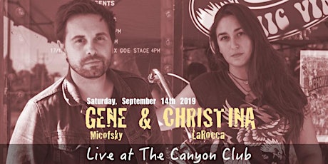 Christina LaRocca & Gene Micofsky ROCK the Canyon Club Santa Clarita primary image