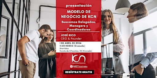 Primaire afbeelding van Presentación del Modelo de Negocio de KCN - 1 de abril