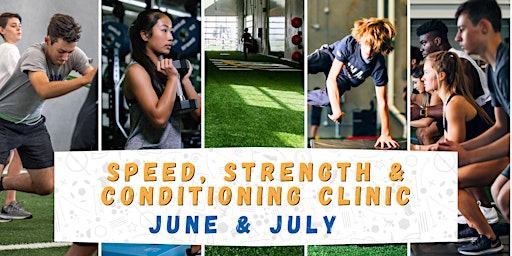 Imagem principal do evento Summer Speed, Strength & Conditioning Clinic @ ATH-Pearland