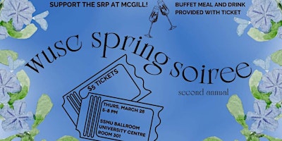 Primaire afbeelding van WUSC McGill Spring Soirée 2024