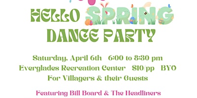 Image principale de Hello Spring! Dance Party