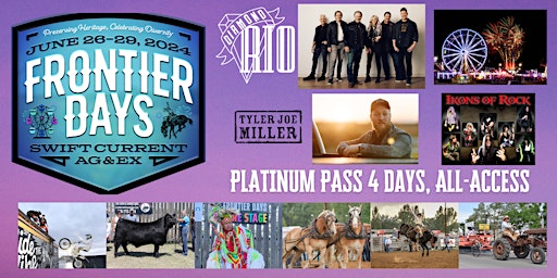 Platinum All Access Platinum Pass for Frontier Days 2024 primary image