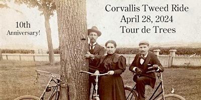 Annual Corvallis Tweed Ride Celebrates 10th Anniversary with “Tour de Trees” primary image