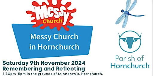 Image principale de Messy Church in Hornchurch: Remembering our loved ones  9.11.24