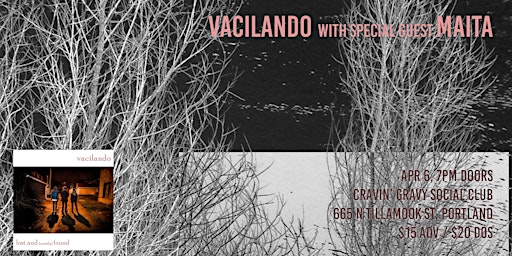 Vacilando RECORD RELEASE PARTY with special guest Maita (solo) primary image