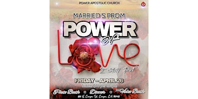 Imagem principal do evento Marrieds' Prom: Power of Love "I Still Do"